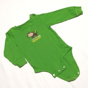 5 for $10! 18 mo Carter Brand Bananas Over Mommy Long Sleeve Onesie